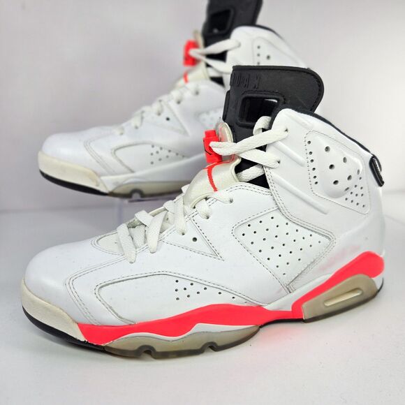 Air Jordan 6 Retro White Infrared 2014 Men’s 9.5 384664-123 main image 6